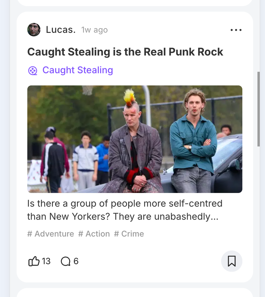 Engaging Community For Film Buffs